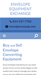 Mobile Screenshot of envelopeequipmentexchange.com